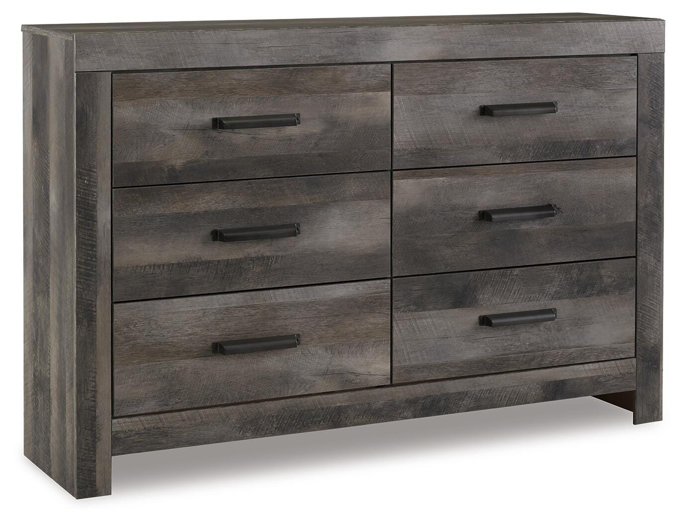 Wynnlow Panel Bed, Dresser and Nightstand - Gray  (B440-SI) - Image 2