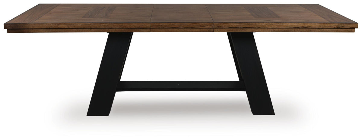 Greddinton Extension Dining Table and 6 Chairs (PCD824-SI) - Image 6