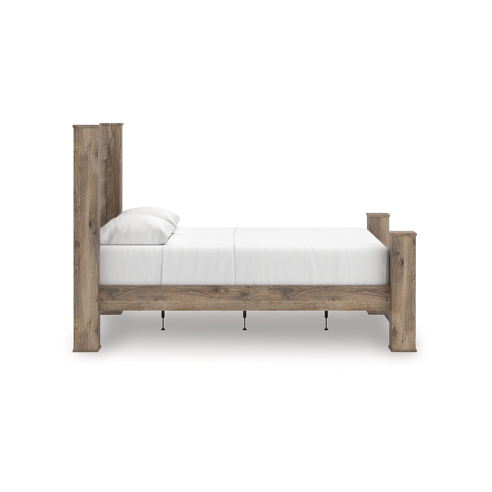 Rusticott Queen Poster Bed, Dresser and Mirror (PCB2260-SI) - Image 11