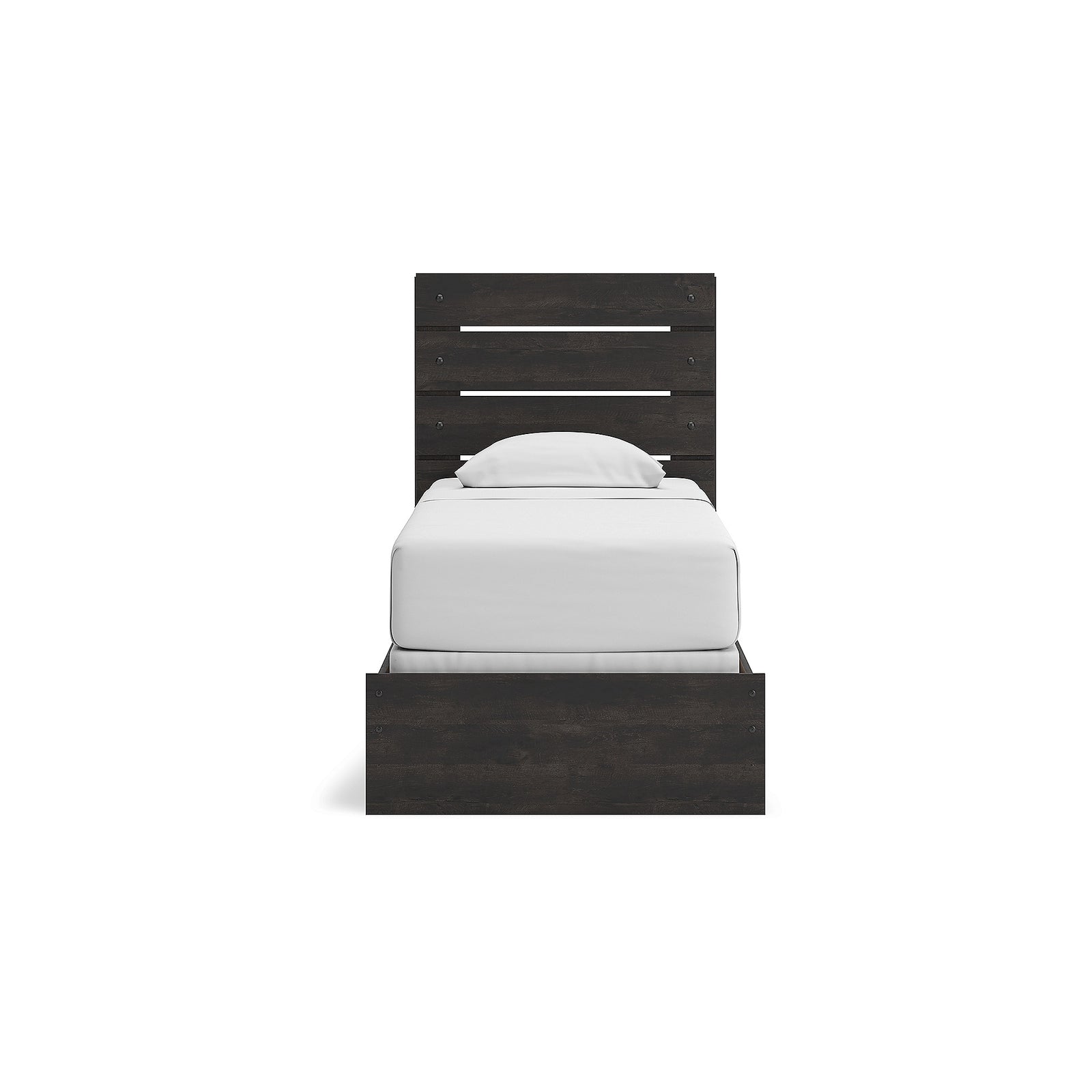 Hollivern Twin Panel Bed, Dresser and Mirror (PCB2108-SI) - Image 8
