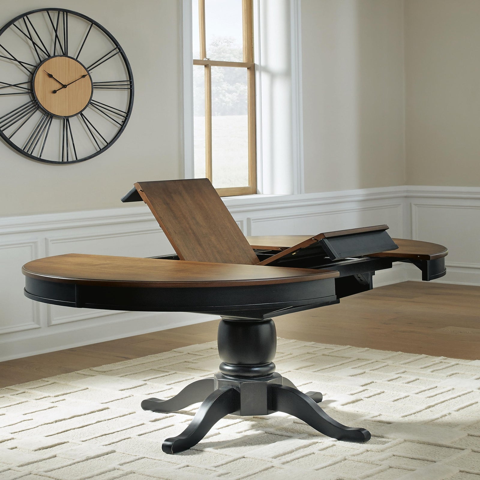 Clorazi Dining Butterfly Extension Table (PCD619-SI) - Image 6