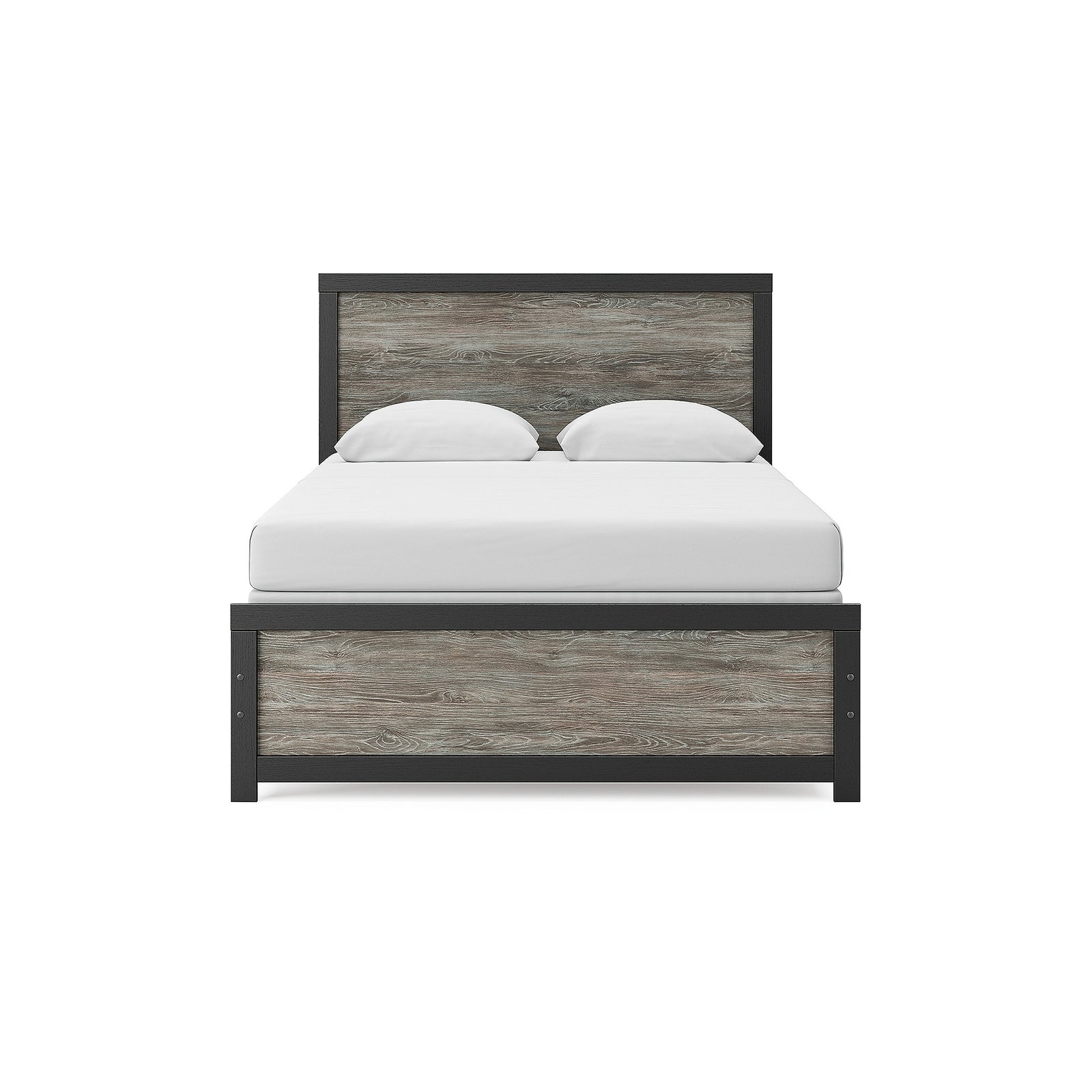 Broachmyn Queen Panel Bed, Dresser and Mirror (PCB1118-SI) - Image 10