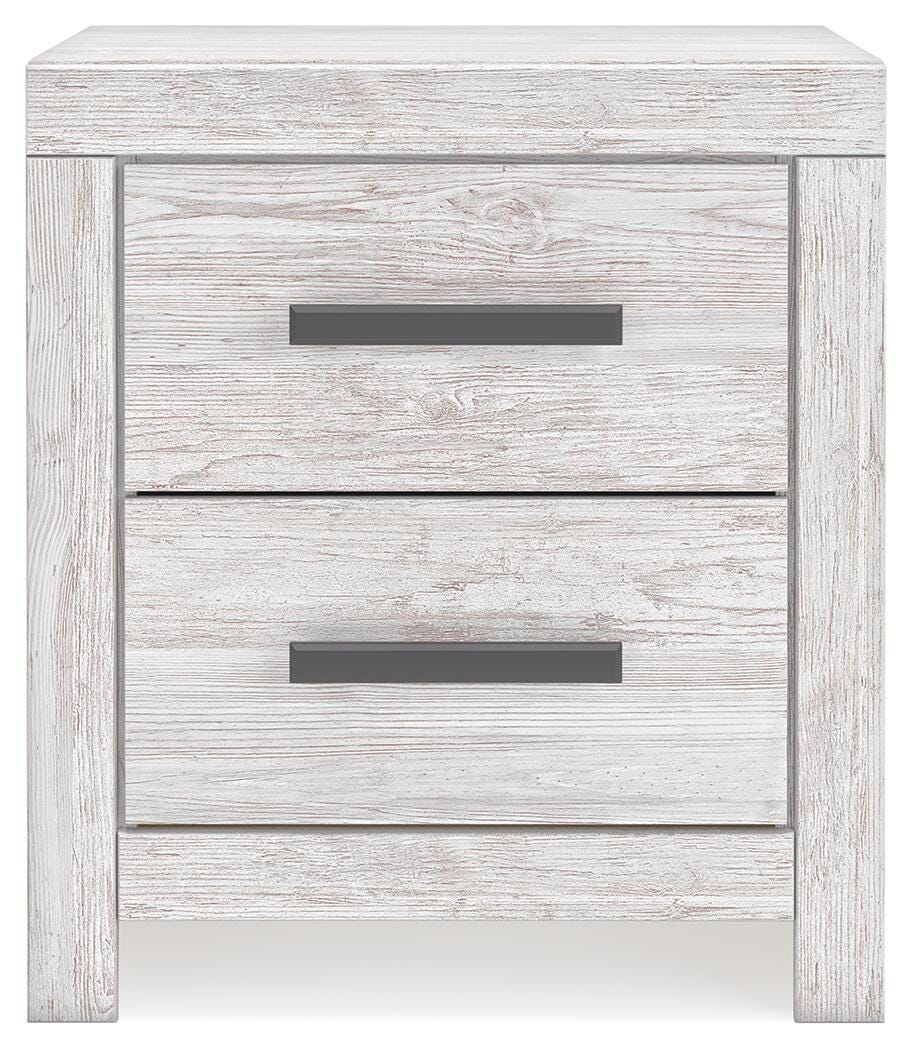 Cayboni Panel Bed, Chest and Nightstand (B3788-SI) - Image 17