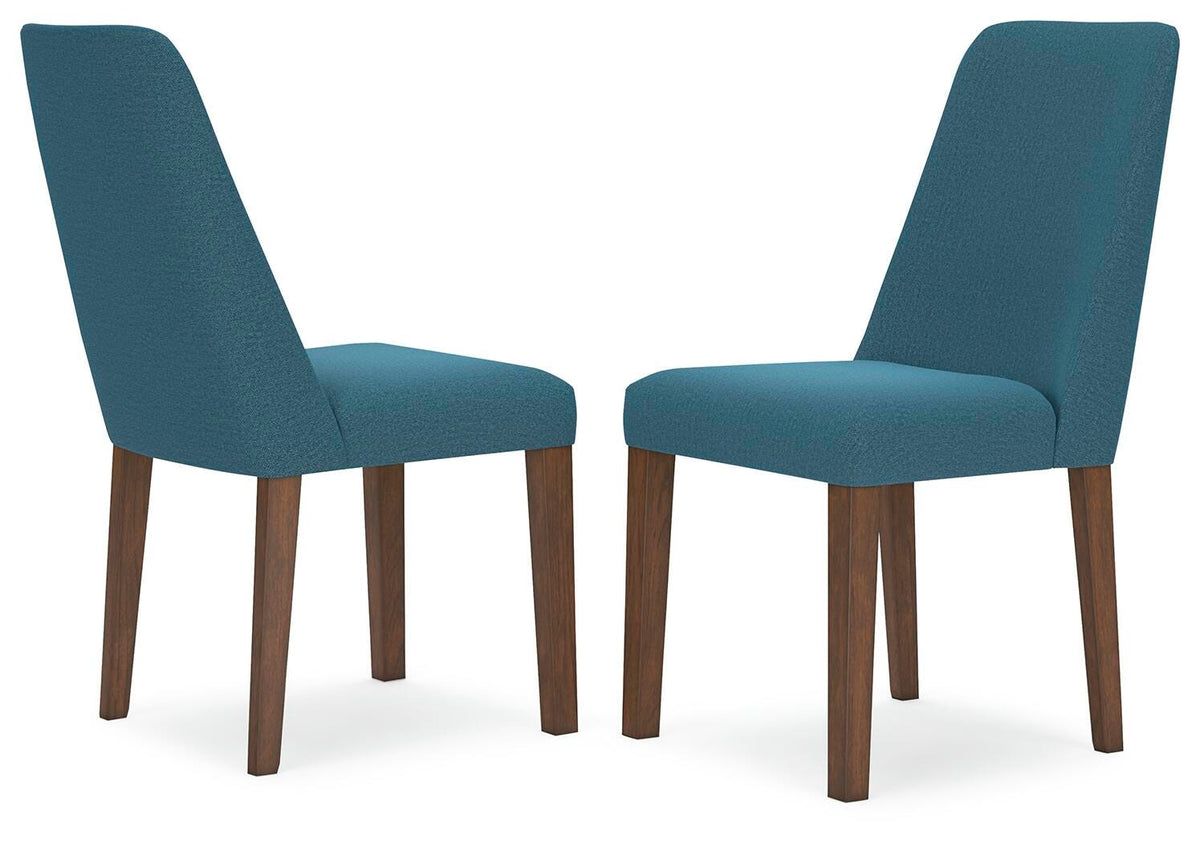 Lyncott Dining Chair (Set of 2) (D615-SI)