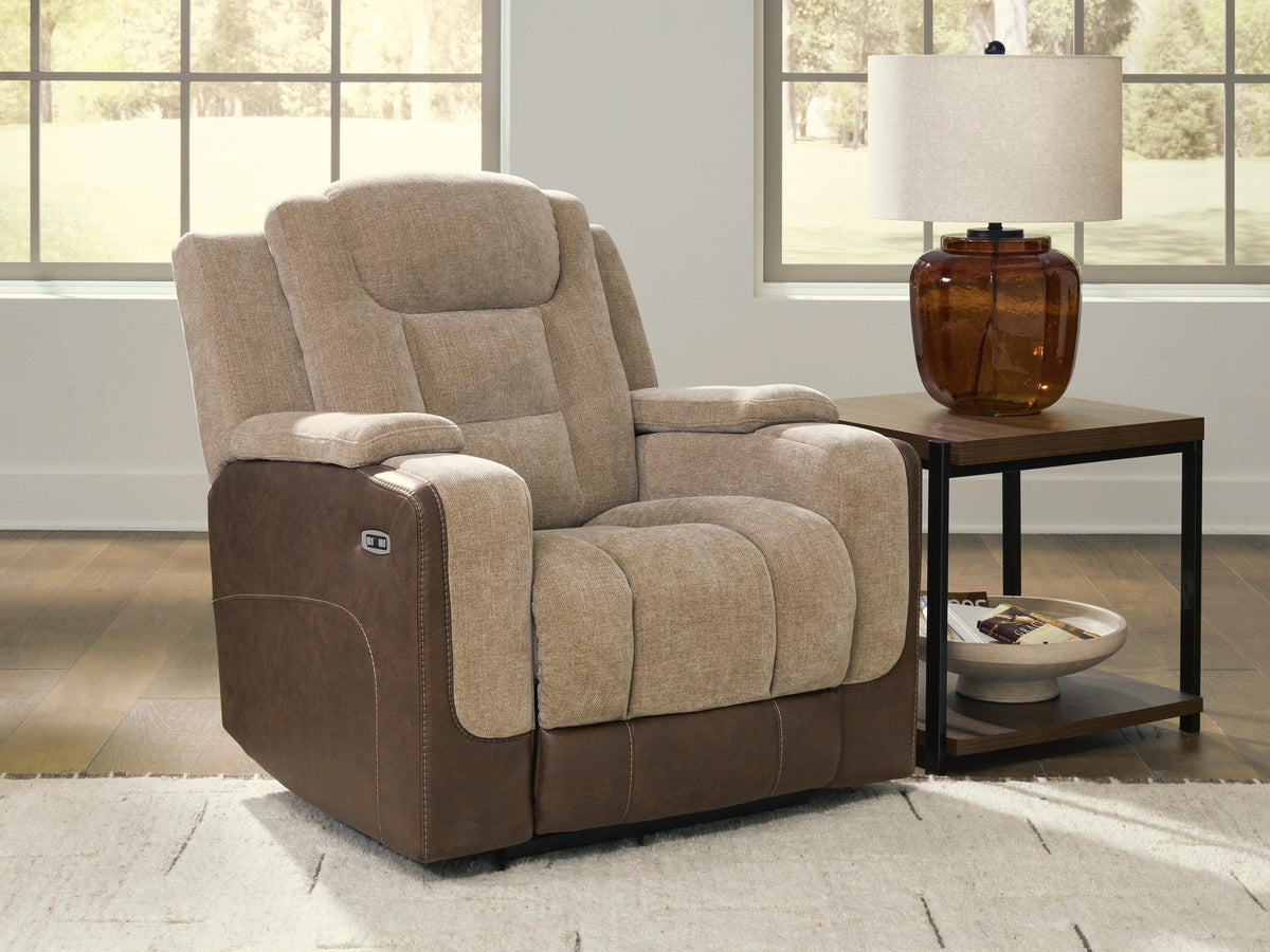 Mixed Motion Power Reclining Loveseat with Console (PC83504-SI) - Image 13