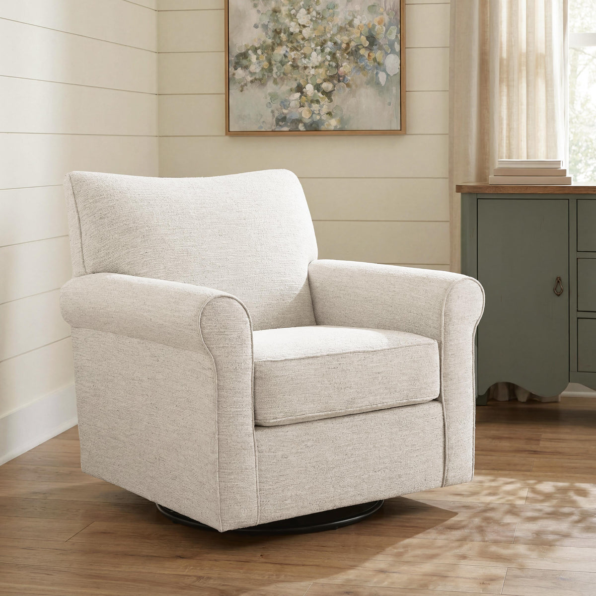 Renley Swivel Glider Accent Chair (A3000854-SI) - Image 6