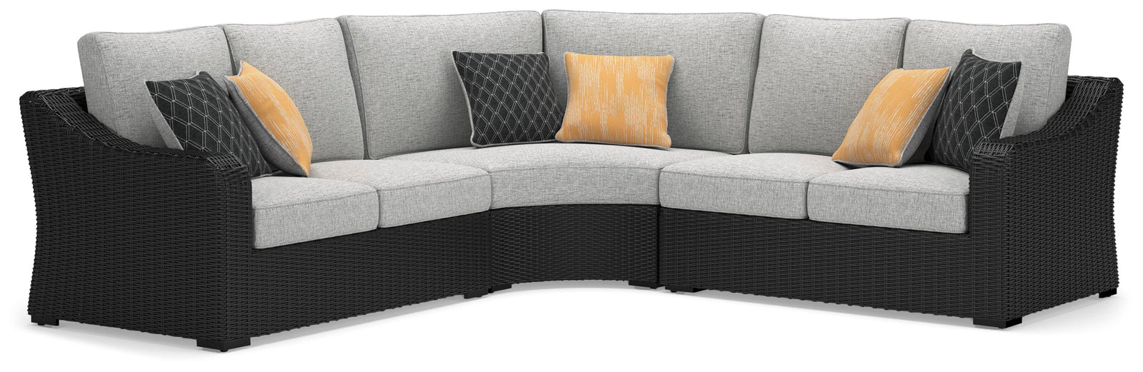 Beachcroft 3-Piece Outdoor Sectional (P792-SI)