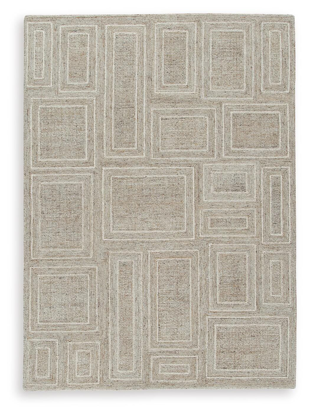 Brickburgh 10 x 14 Rug (R40690-SI) - Image 2