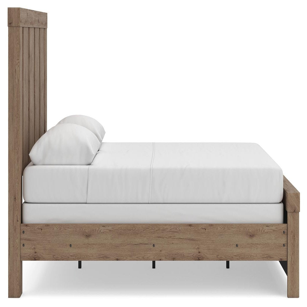 Oliandon Queen Panel Bed (PCB2844-SI) - Image 7