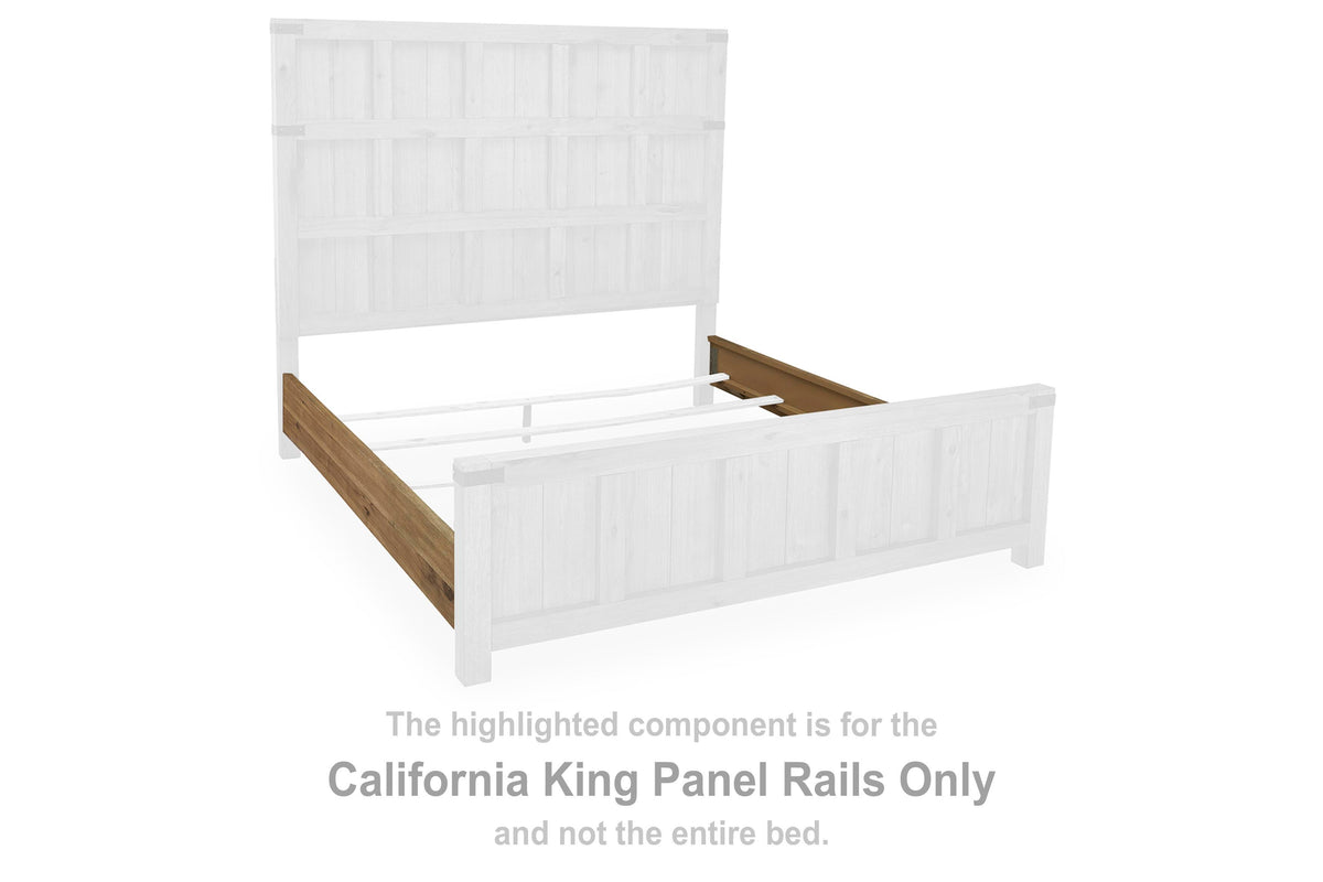 Ridgester Panel Rails - Light Brown  (B858-SI)