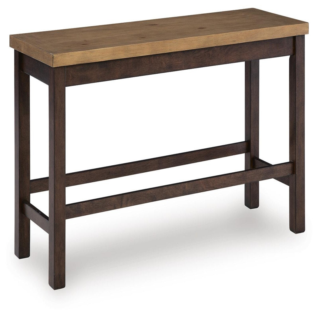 Rylandeen Counter Height Extension Dining Table 4 Barstools and Bench (PCD651-SI) - Image 12