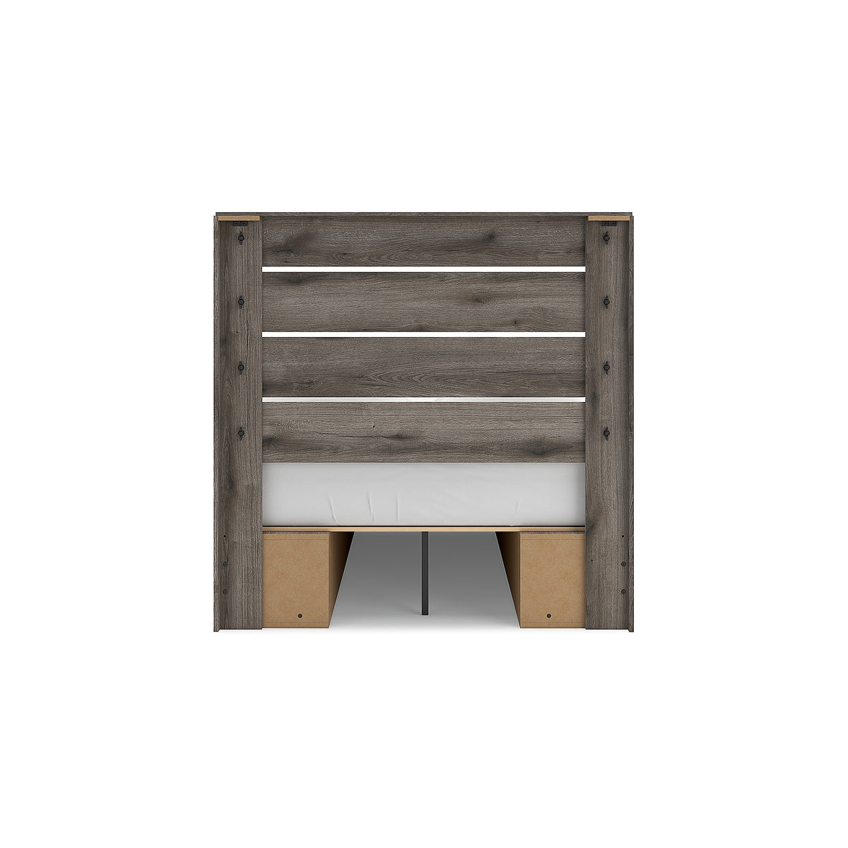 Graystorm Full Panel Bed with Storage (PCB2405-SI) - Image 7