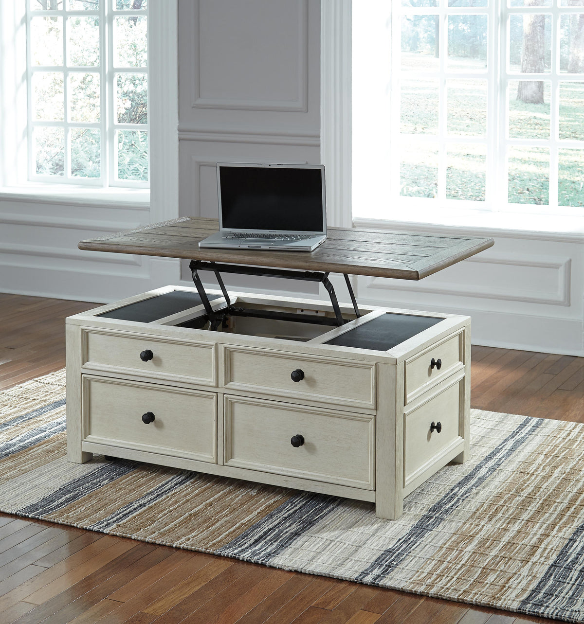 Bolanburg Coffee Table and 2 End Tables - Two-tone  (T637-SI) - Image 5
