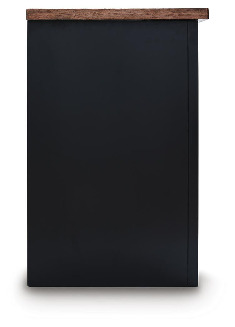 Wildenauer 76 TV Stand with Electric Fireplace (W664-SI) - Image 3