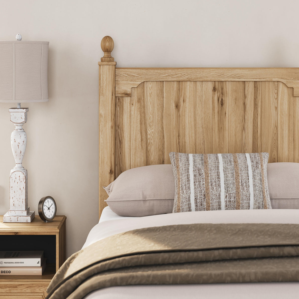 Aleaport Full Panel Bed, Dresser and Mirror (PCB1075-SI) - Image 16