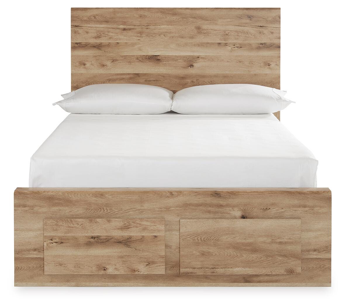 Hyanna Storage Panel Bed, Dresser, Mirror and Nightstand (B1050-SI) - Image 4