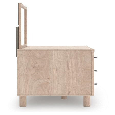 Arloster Full Panel Storage Bed, Dresser, Mirror and Nightstand (PCB1566-SI) - Image 5