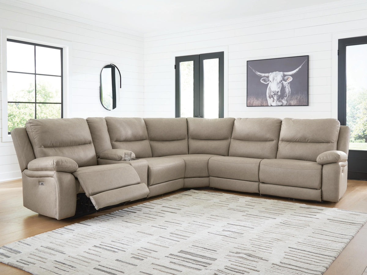Narwhal Place 6-Piece Power Reclining Sectional (PC99201-SI) - Image 3