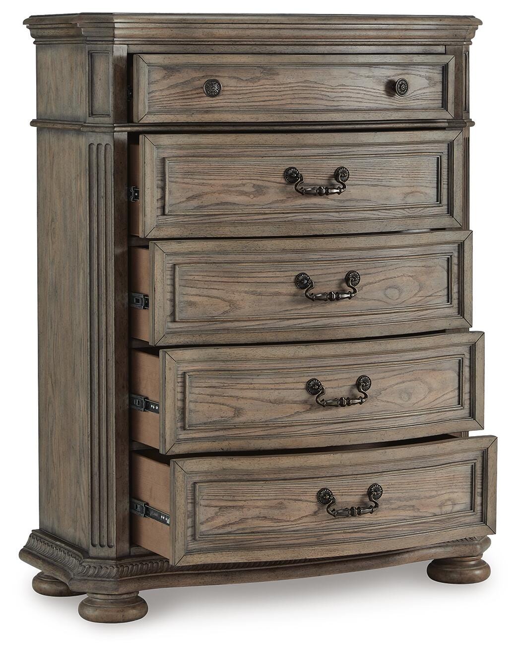 Ardenfield Dresser,  Mirror, Chest and Nightstand (B944-SI) - Image 7
