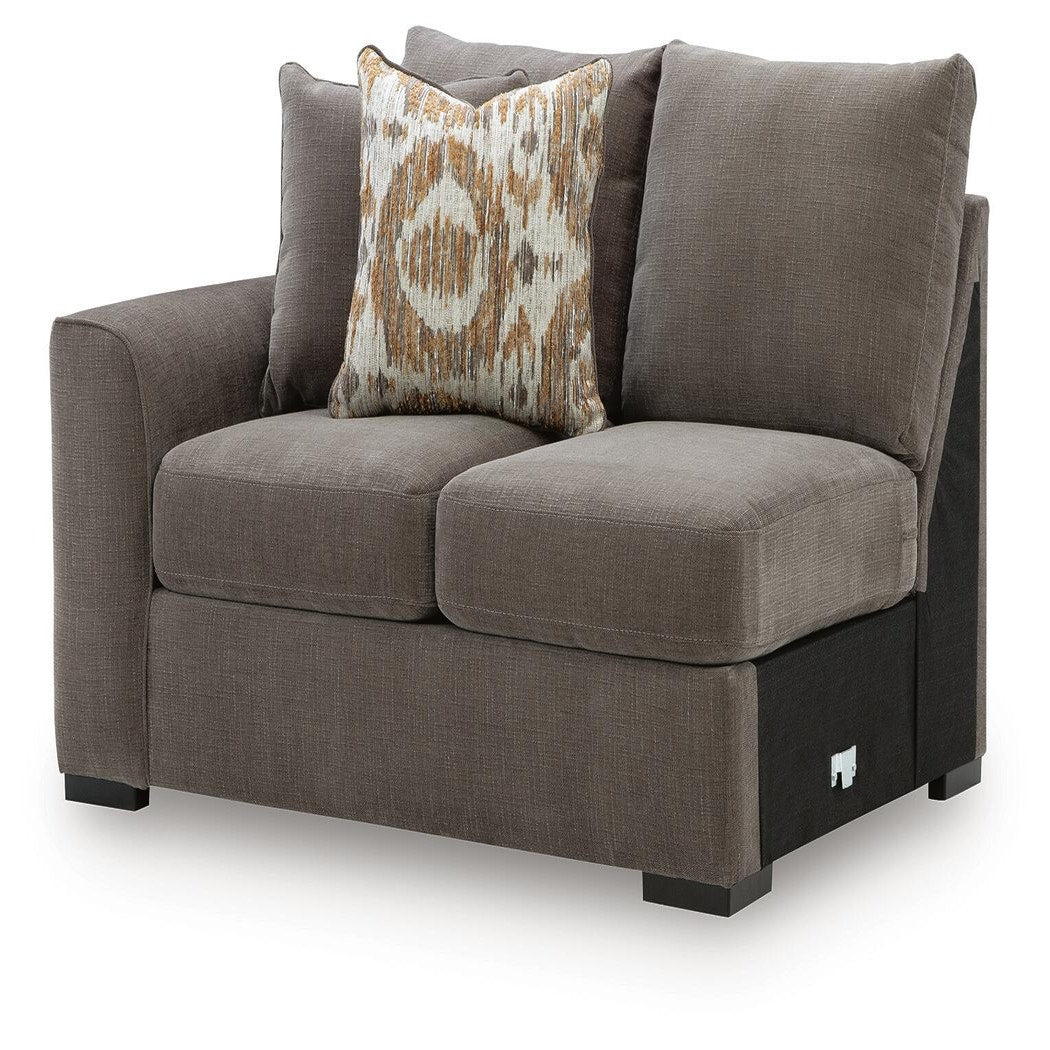 Larson Levee Left-Arm Facing Armless Loveseat with Wedge (PC86205-SI) - Image 13