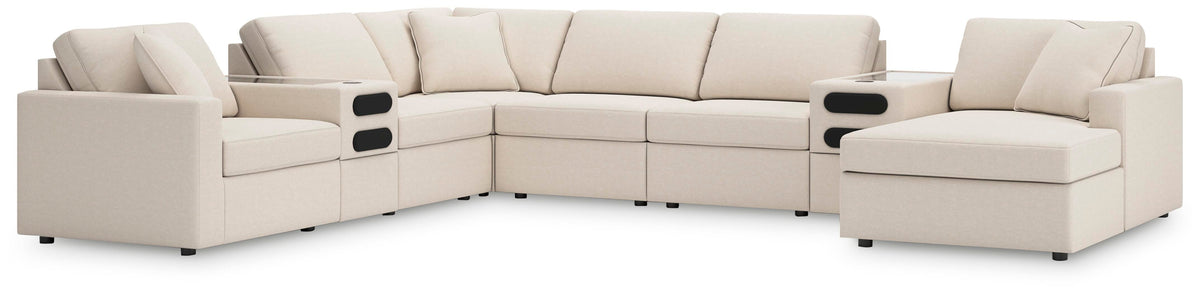 Modmax 8-Piece Sectional with Audio System and Chaise (92103-SI)