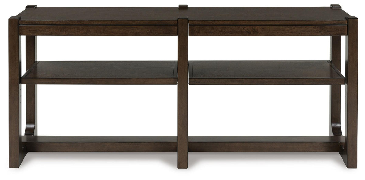 Breckington Sofa Table - Dark Brown  (T856-SI) - Image 3