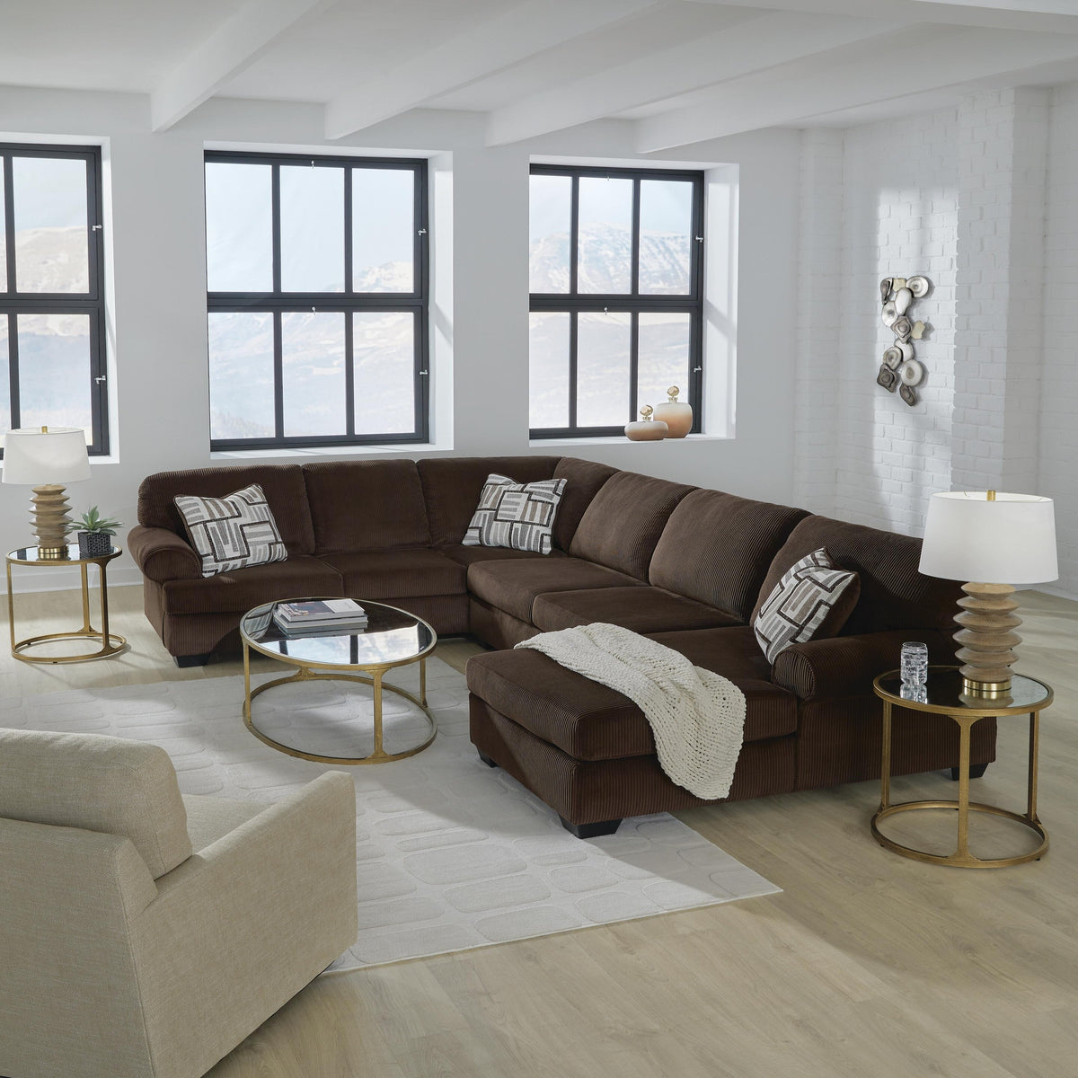 Kimlee 3-Piece Sectional with Chaise (PC35603-SI) - Image 3