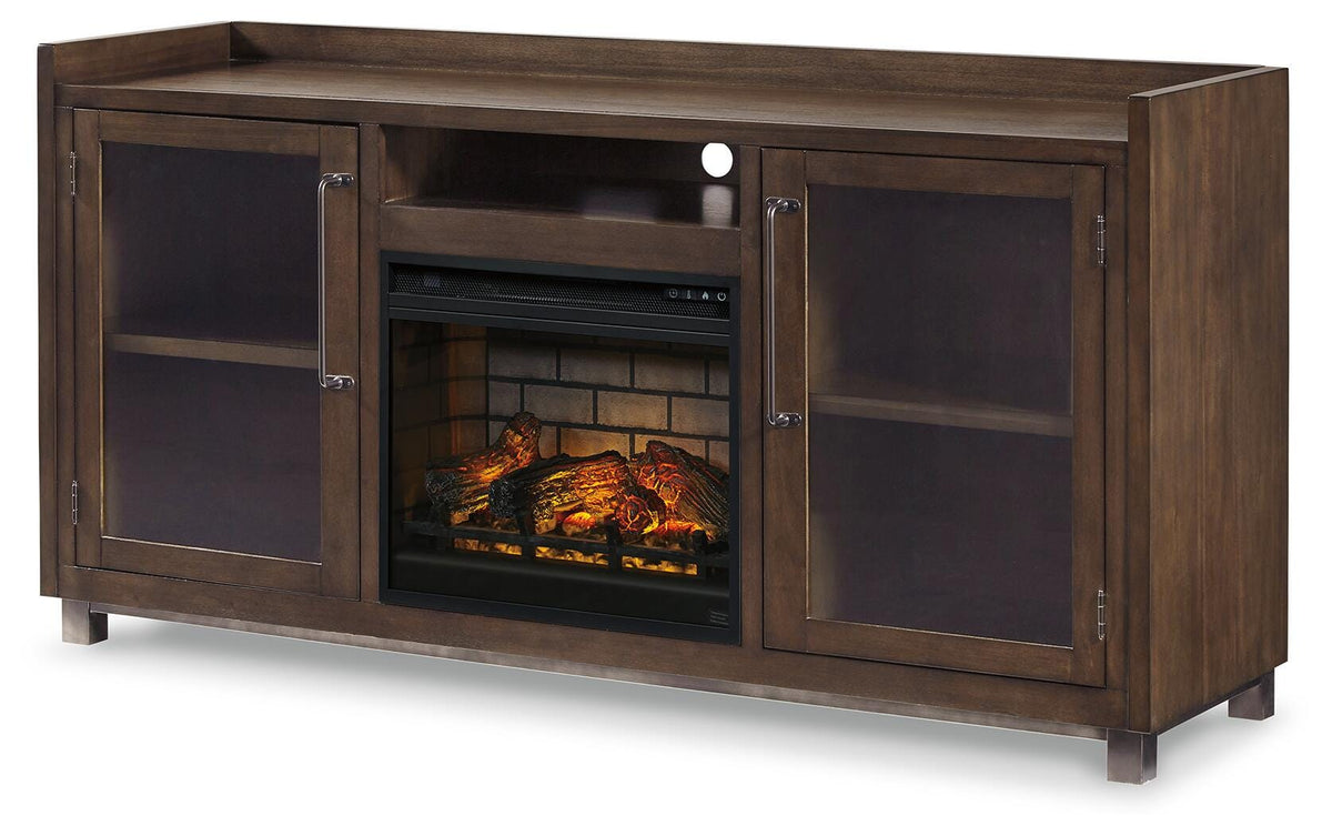 Starmore 3-Piece Wall Unit with Electric Fireplace (W633-SI) - Image 5