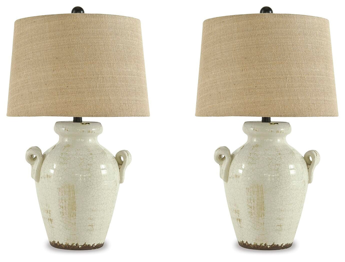 Emelda Table Lamp (Set of 2) (L100664-SI)