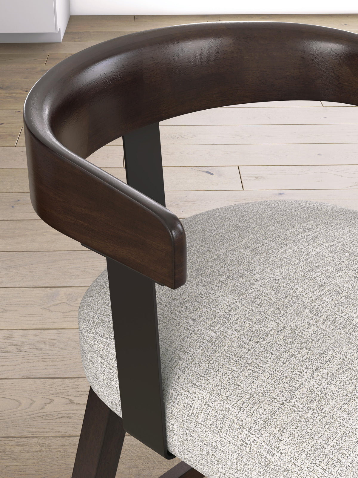 Haddigan Counter Height Barstool (D596-SI) - Image 7