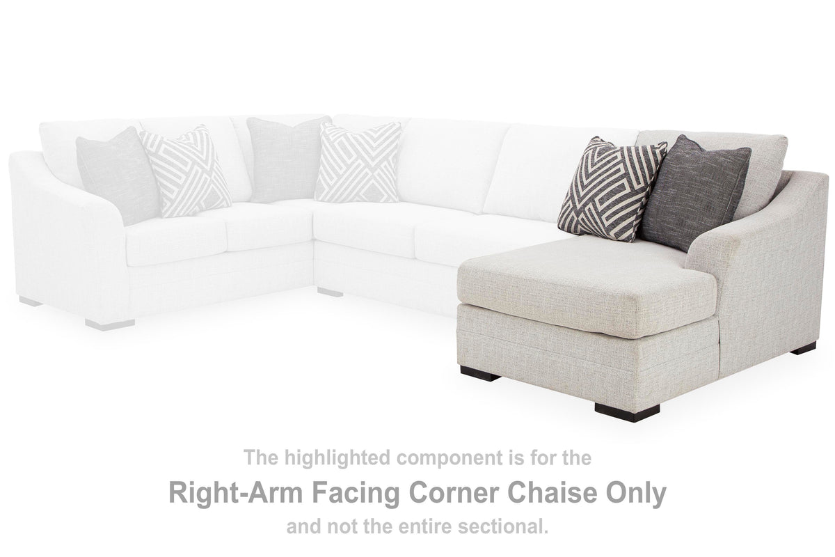 Koralynn Right-Arm Facing Sofa with Corner Wedge (54102-SI) - Image 22