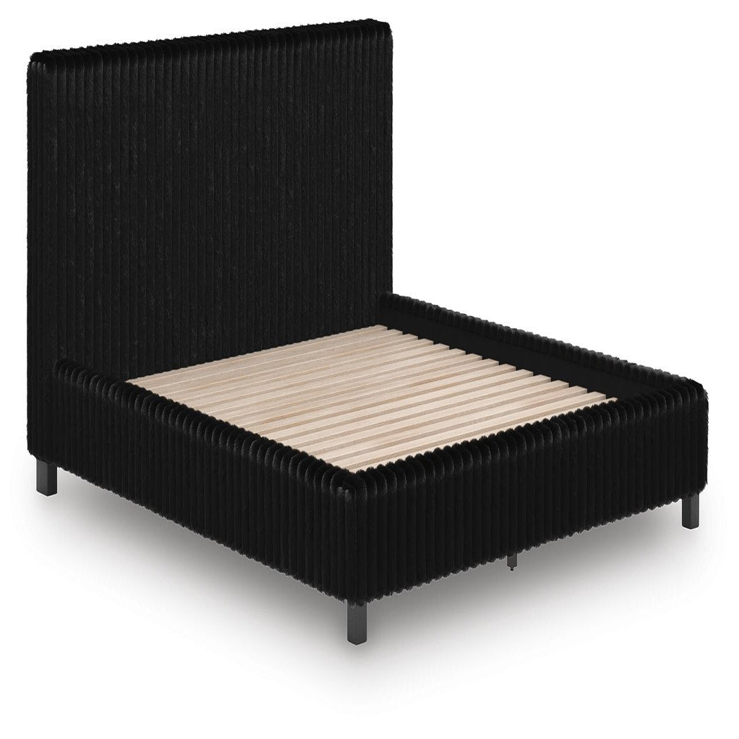 Zuraleus California King Upholstered Bed (PCB3380-SI) - Image 2