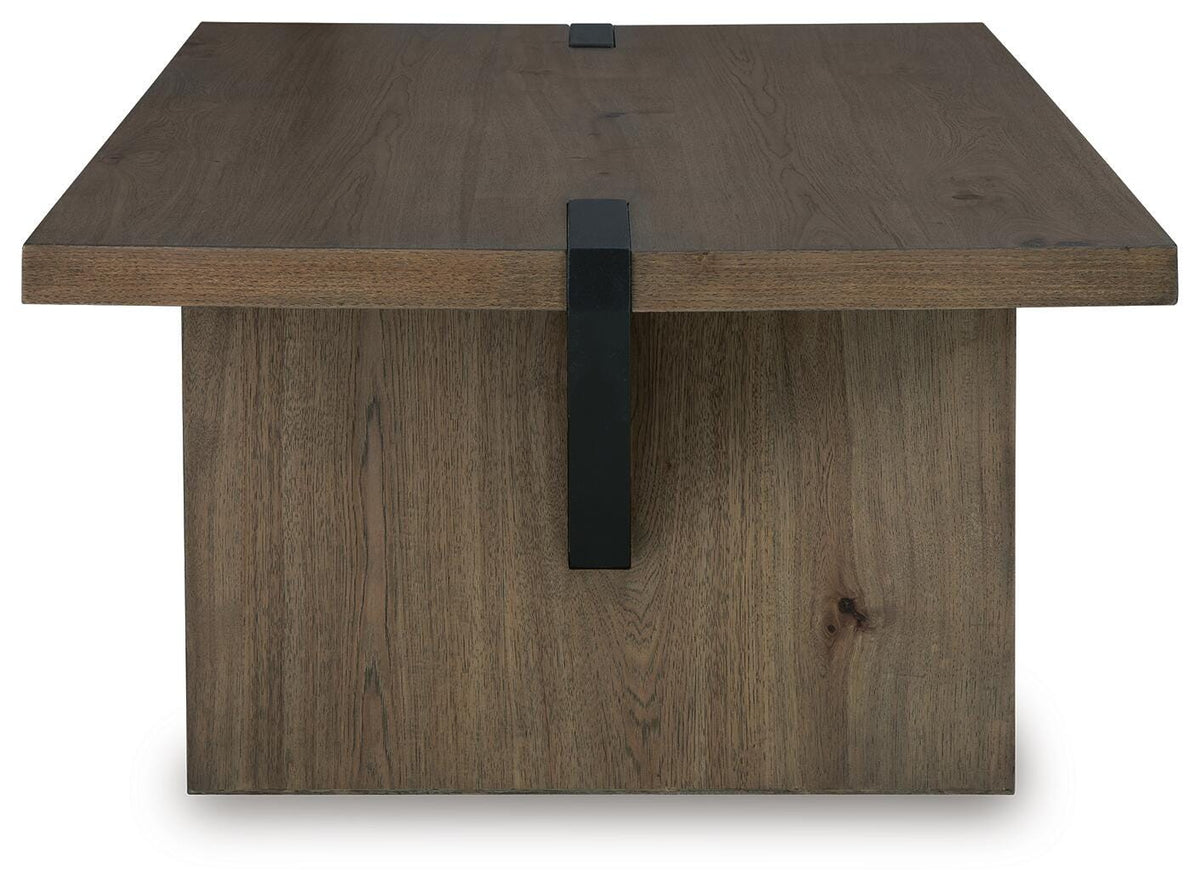 Kandinew Coffee Table - Light Brown  (T554-SI) - Image 5