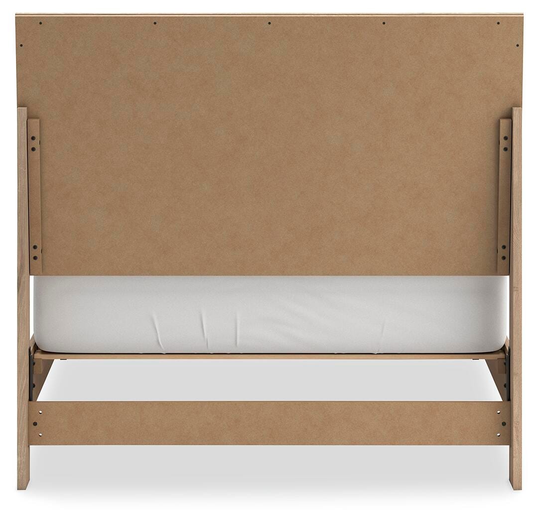 Cielden Panel Bed, Dresser and Mirror - Two-tone  (B1199-SI) - Image 7