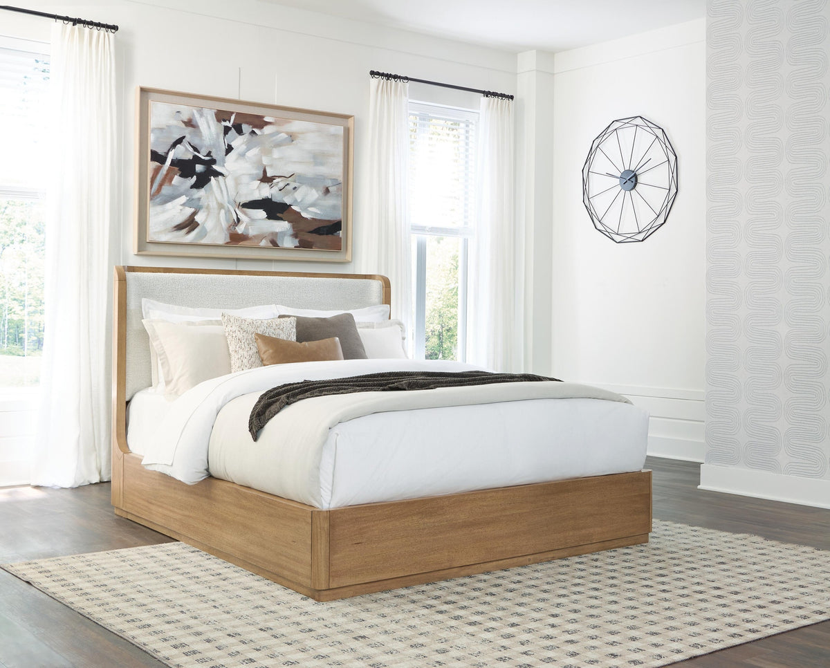 Pamaria Queen Upholstered Bed (PCB802-SI) - Image 6