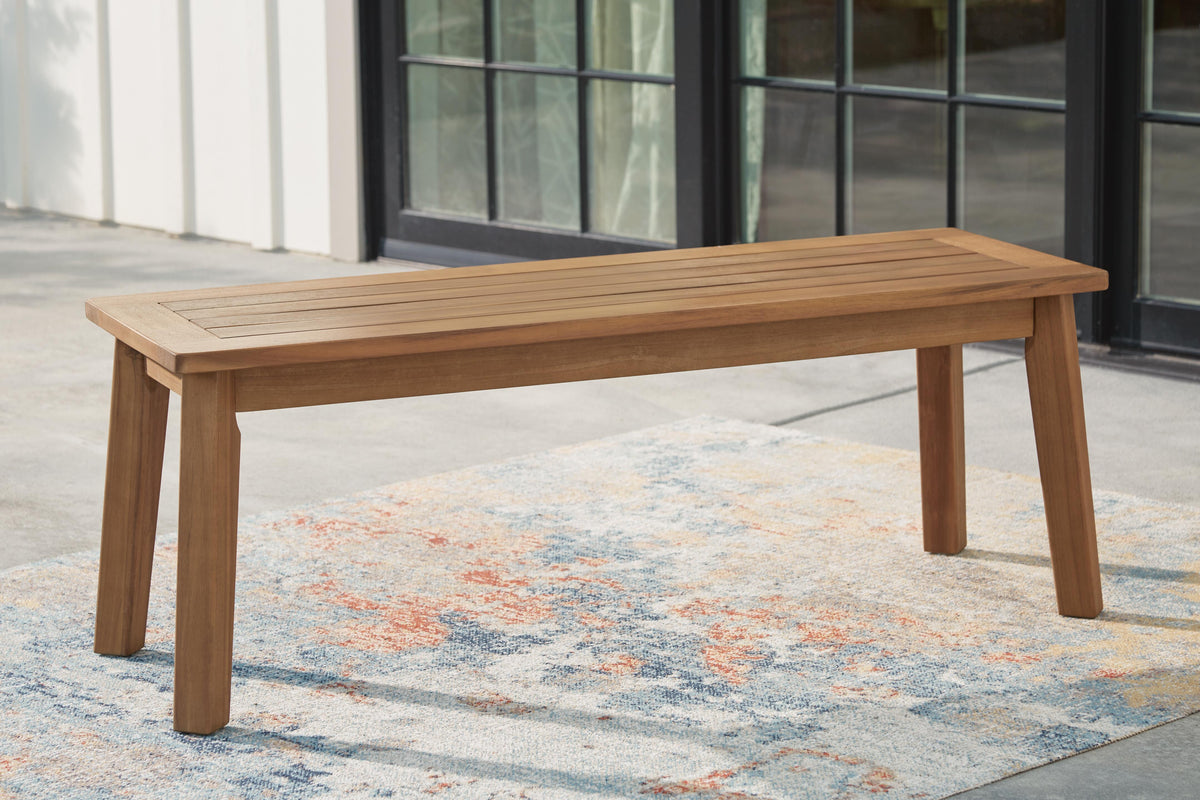 Janiyah Outdoor Dining Bench (P407-SI) - Image 5