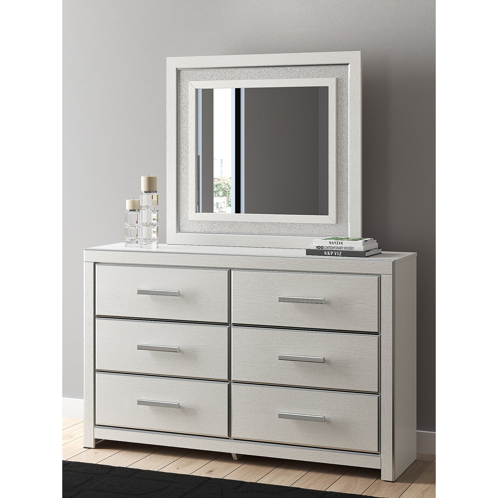 Zuraleus Dresser and Mirror (PCB3381-SI) - Image 8