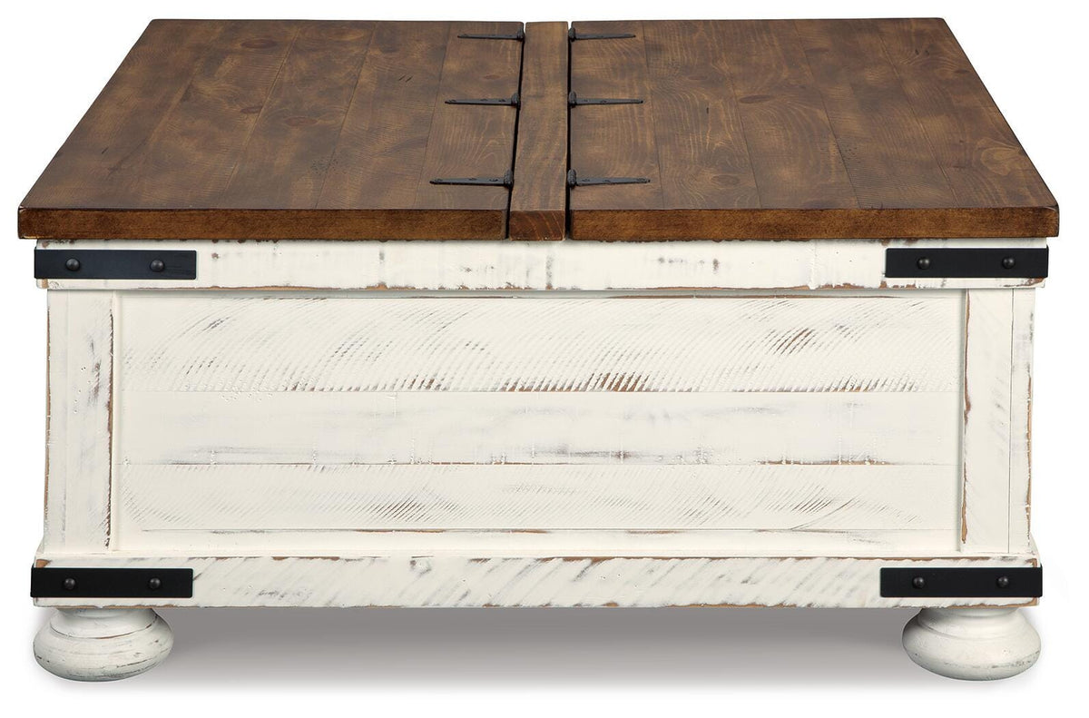 Wystfield Coffee Table and 2 End Tables - White/Brown  (T459-SI) - Image 16