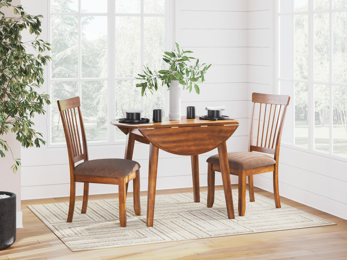 Berringer Dining Table and 2 Chairs (D199-SI) - Image 3