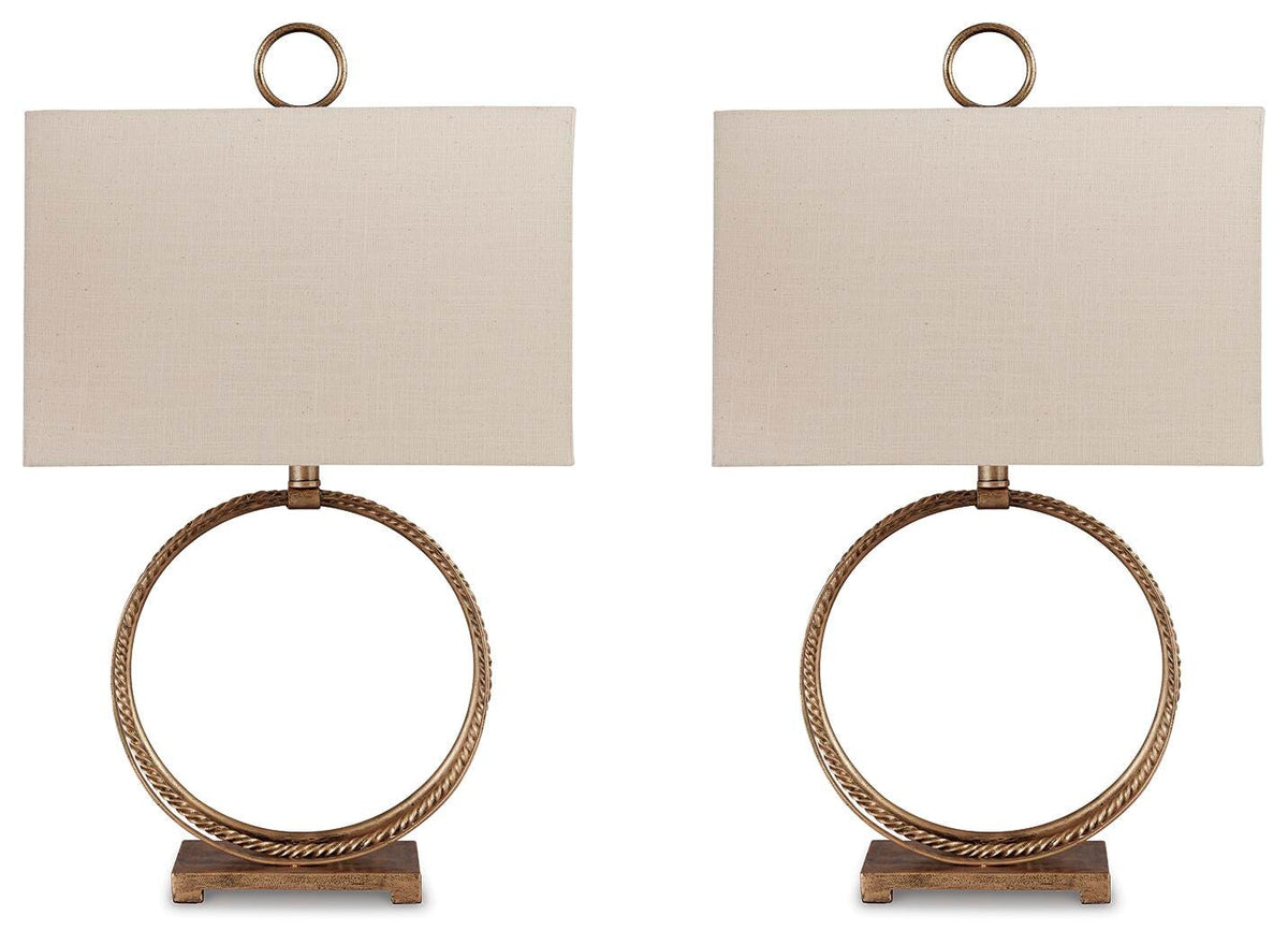 Mahala Table Lamp (Set of 2) (L208124-SI)