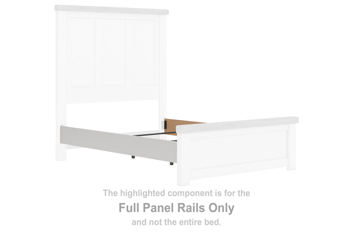 Savonport Panel Rails - White  (B4615-SI)