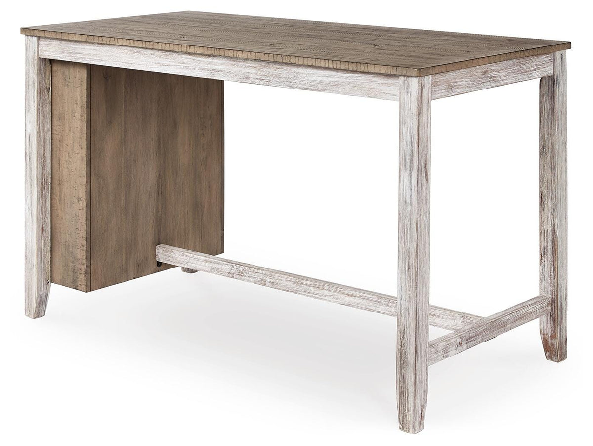 Skempton Counter Height Dining Table and 6 Barstools (D394-SI) - Image 5