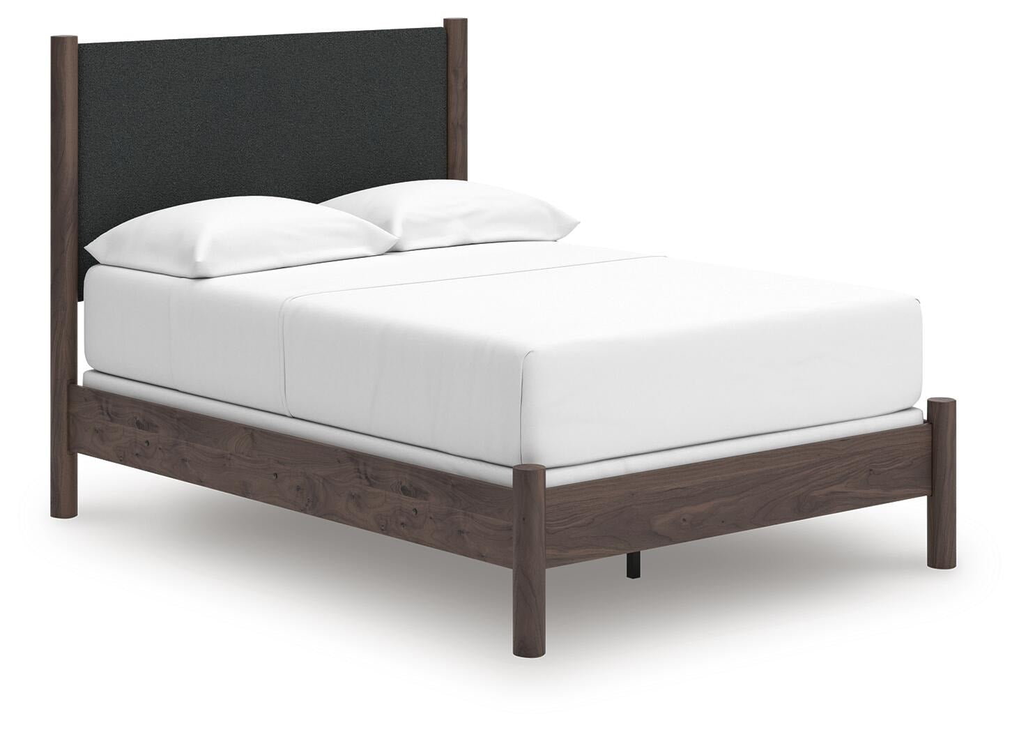 Pamytta Full Upholstered Panel Bed, Dresser and Mirror (PCB2614-SI) - Image 10