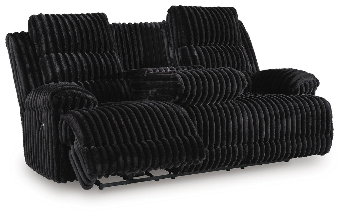 Rhines Falls Power Reclining Sofa and Loveseat (PC42805-SI) - Image 6
