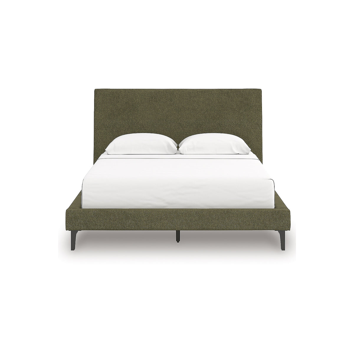 Chirason Queen Upholstered Bed with Roll Slats (PCB3367-SI) - Image 3