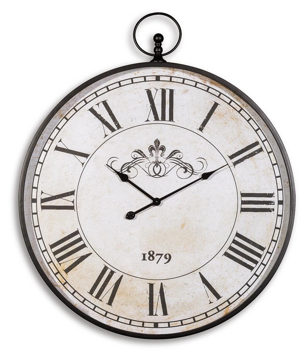 Augustina Wall Clock (A8010110-SI)