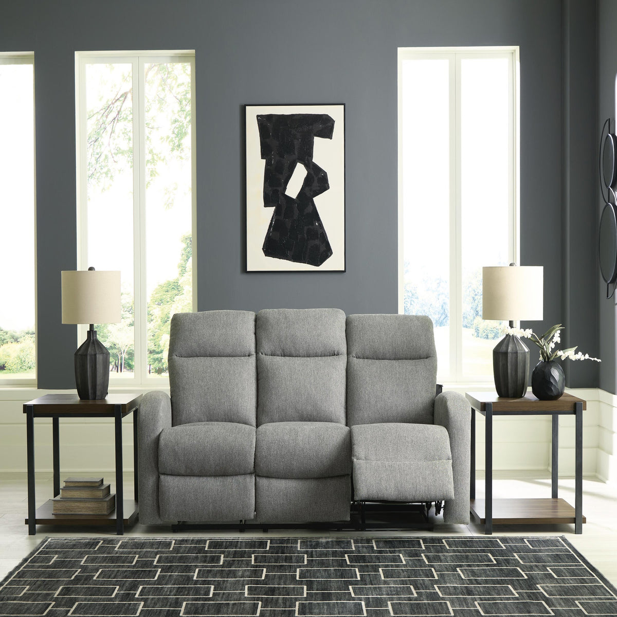Gauntlet Reclining Sofa and Loveseat (PC42204-SI) - Image 14