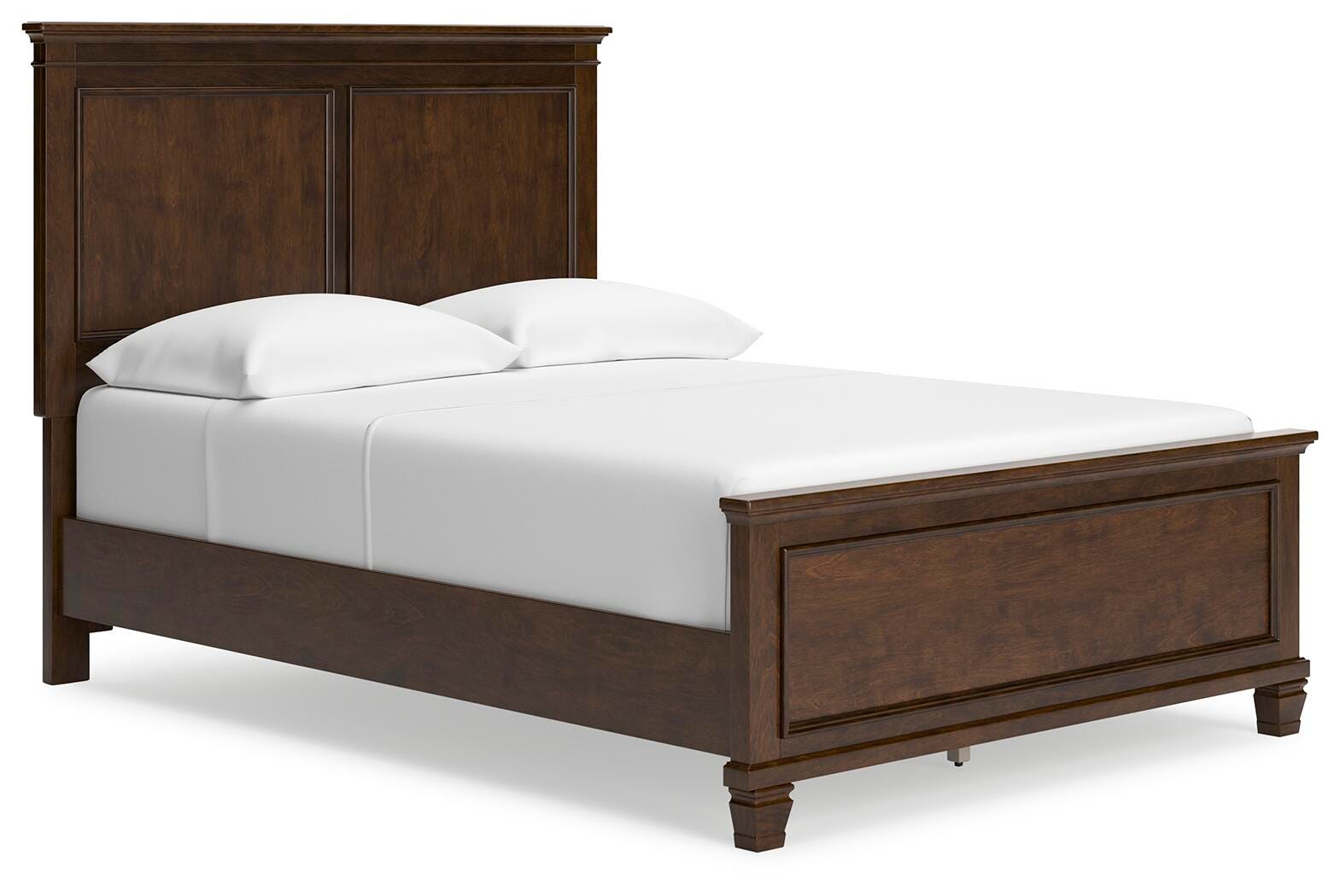Danabrin Panel Bed, Dresser and Mirror - Brown  (B685-SI) - Image 8