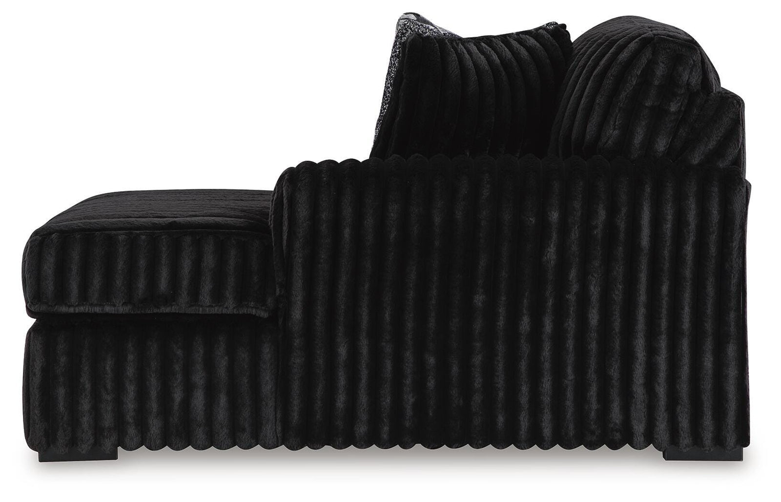 Midnight-Madness 3-Piece Sectional with Chaise (98103-SI) - Image 4