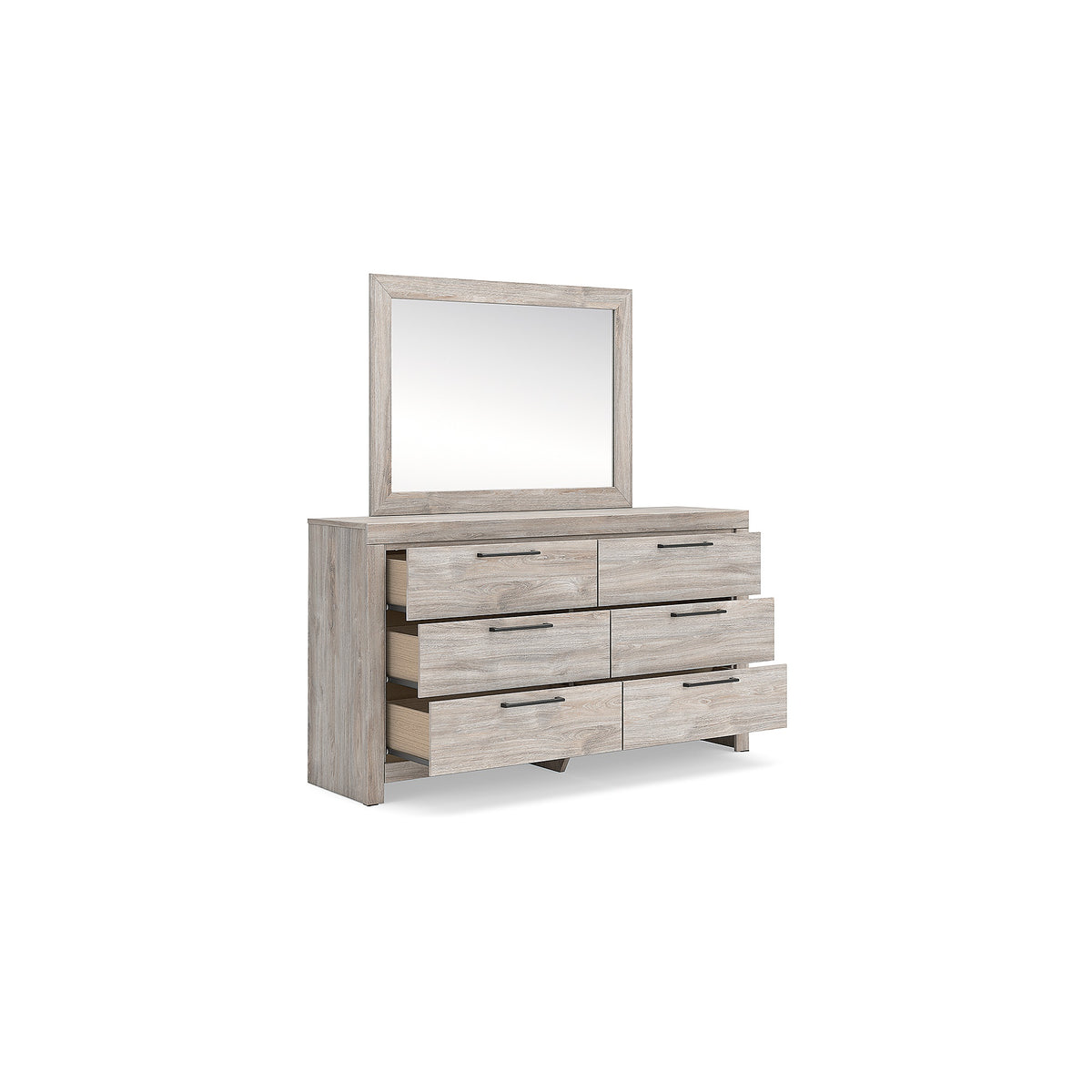 Broachmyn Full Panel Bed, Dresser and Mirror (PCB1120-SI) - Image 4